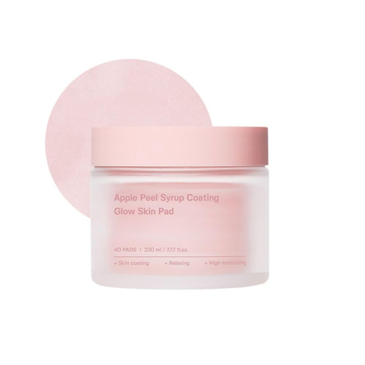 SUNGBOON EDITOR Apple Peel Syrup Coating Glow Skin Pad facial exfoliant blemish dead skin clearing pads moisturize hydra
