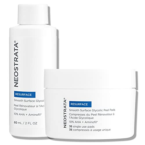 NEOSTRATA Smooth Surface Glycolic AtHome Chemical Peel Highstrength Exfoliating Treatment FragranceFree OilFree 2 fl oz