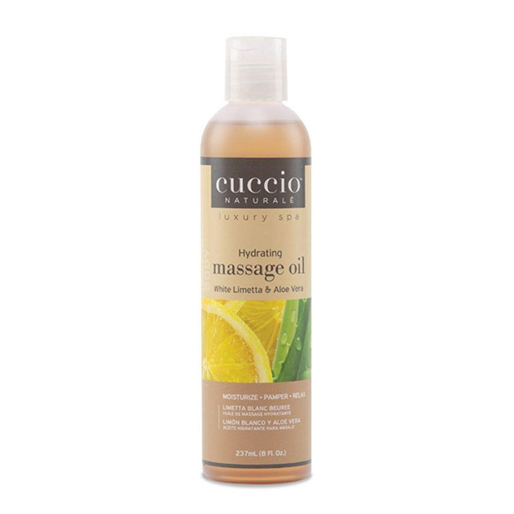 Cuccio Naturale Massage Oil Renewing Moisturizing Body Oil For Massage Treatment Leaves Skin Soft and Glowing Paraben Fr