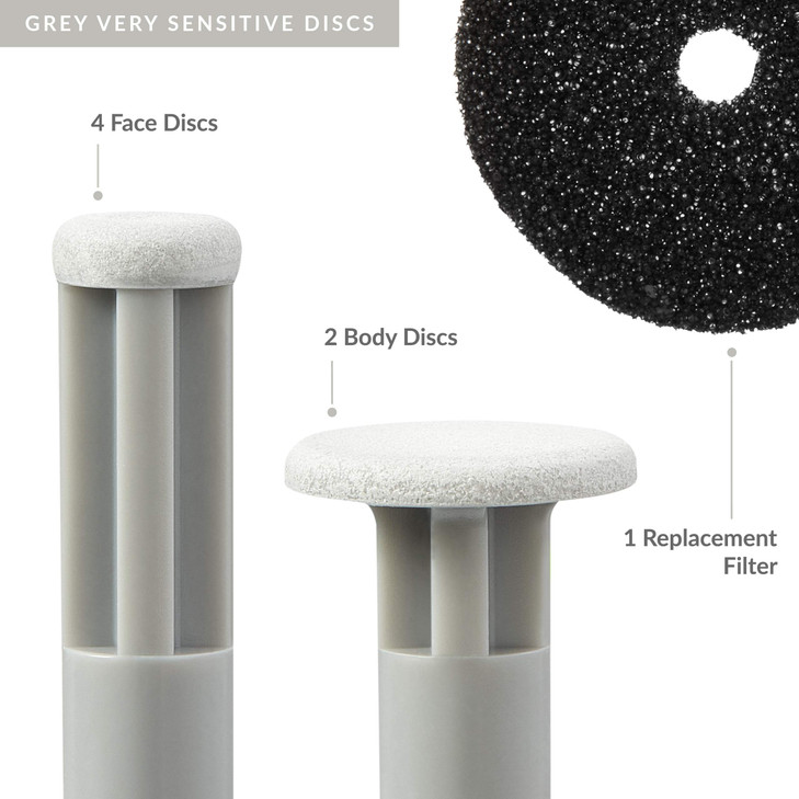 PMD Personal Microderm Replacement Discs Includes 6 Discs and 1 Filter For Use With Classic Plus Pro Man and Elite 1 Cou