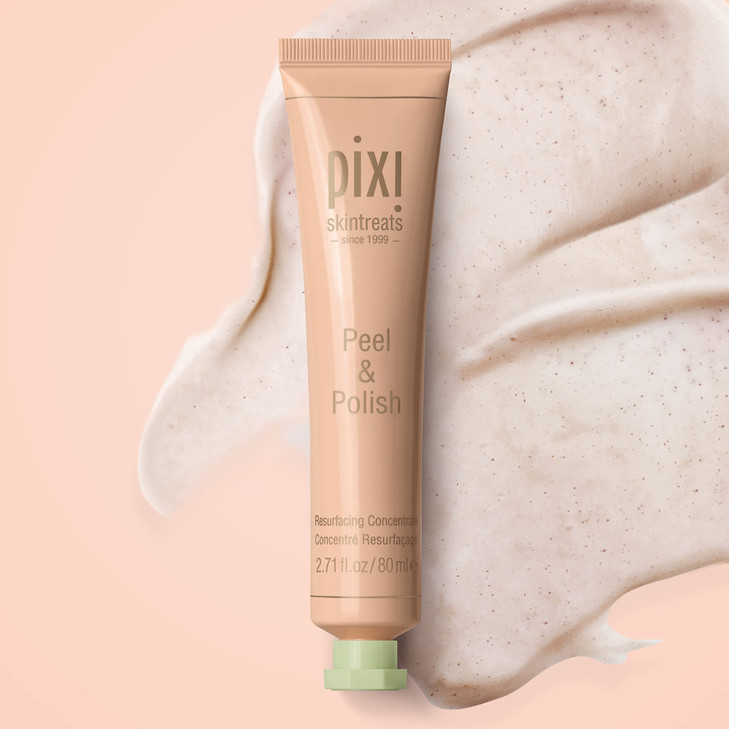 Pixi Beauty Peel Polish Natural Fruit Enzymes Resurface Skin Gentle Exfoliator Promotes Healthy Complexion 270 Fl Oz