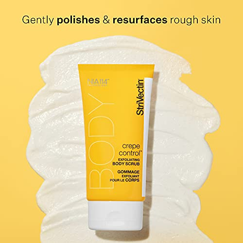 StriVectin Tighten Lift Crepe Control Exfoliating Body Scrub Targets Crepiness and Rough Dull Skin 5 Fl Oz white