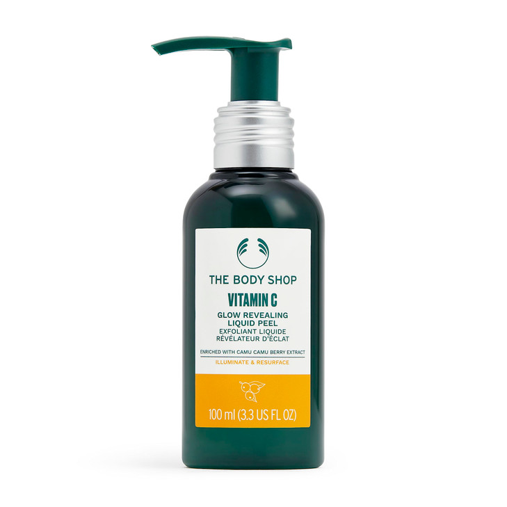 The Body Shop Vitamin C GlowRevealing Liquid Peel Illumitate Resurface 33 Fl Oz
