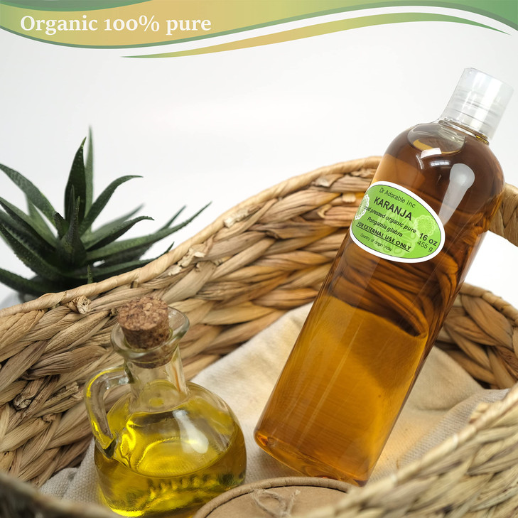16 Oz Premium Karanja OIL Organic 100 Pure Unrefined Undiluted