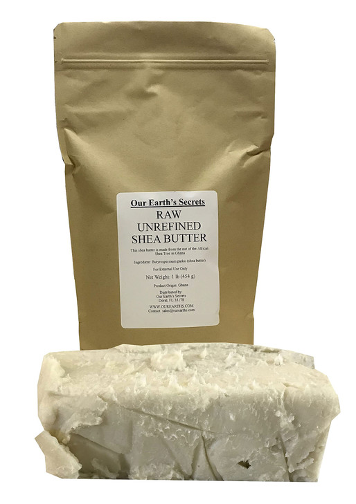 Our Earths Secrets Ivory Raw Unrefined Shea Butter Top Grade 1 Pound