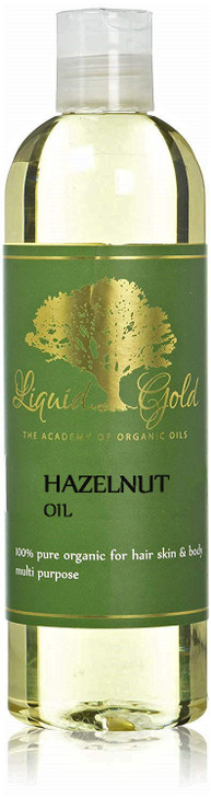 Liquid Gold Inc 12 oz Premium Hazelnut Oil 100 Pure Cold Pressed Natural Organic