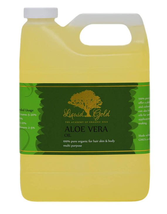 Liquid Gold Inc 32 oz Premium Aloe Vera Oil 100 Pure Natural Organic Skin Hair Body Care