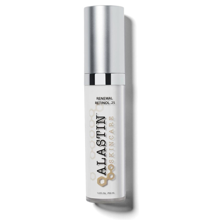 ALASTIN Skincare Skin Renewal Retinol Face Serum 25 Strength 10 oz AntiAging Diminishes Fine Lines Wrinkles Repair Skin