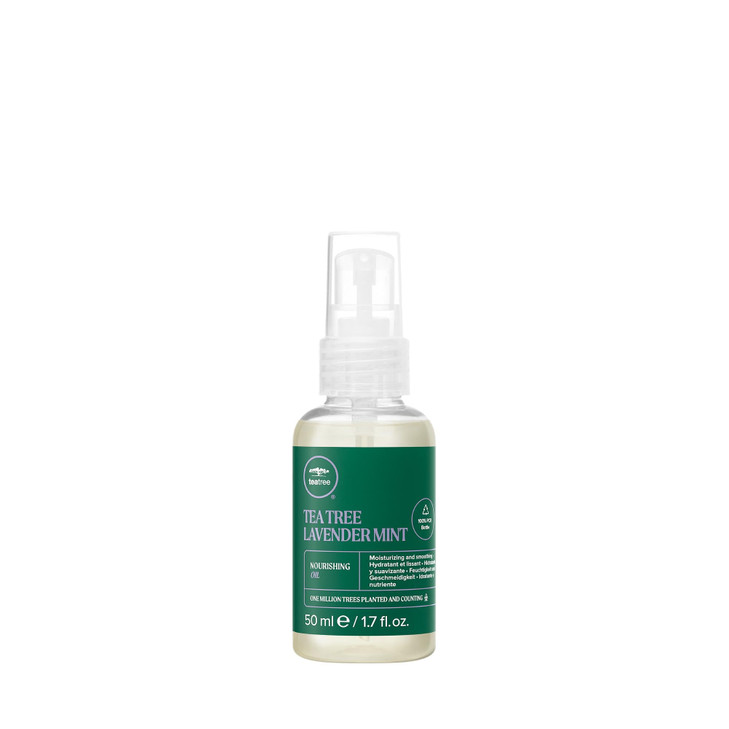 Tea Tree Lavender Mint Nourishing Oil MultiBenefit Treatment Oil Moisturizing Smoothing For Coarse Curly Dry Hair 17 fl