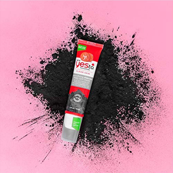 Yes To Tomatoes Detoxifying Charcoal Peel Off Face Mask 2 FlOz