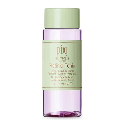 Pixi Retinol Tonic Smoothing Firming Facial Toner Enhanced with Peptides to Boost Collagen Production AlcoholFree Daily