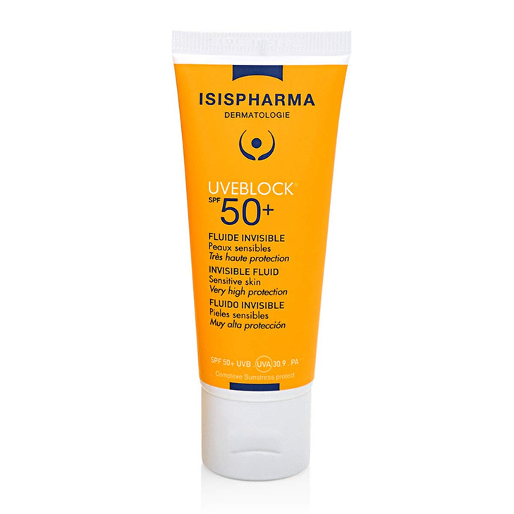 ISIS Pharma Sun Protection Uveblock 50 Light Fluid Iinvisible 40ml