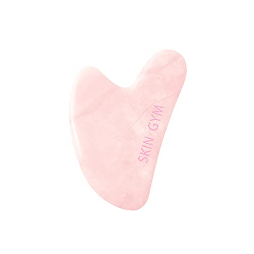Skin Gym Rose Quartz Gua Sha Signature Oil Kit Holiday Radiance Boosting Duo Facial Contouring Skin Rejuvenation AllinOn
