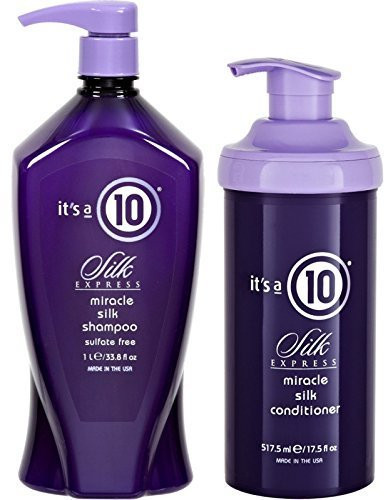 Its a 10 Ten Miracle Silk Express DUO Shampoo 338 Oz Conditioner 175 Oz