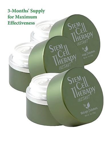 Biologic Solutions Stem Cell Therapy INSTANT Set of 3 Jars