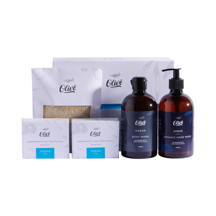 Oliv Gift Box 5 Pieces Ocean Oliv From Our Family to Yours