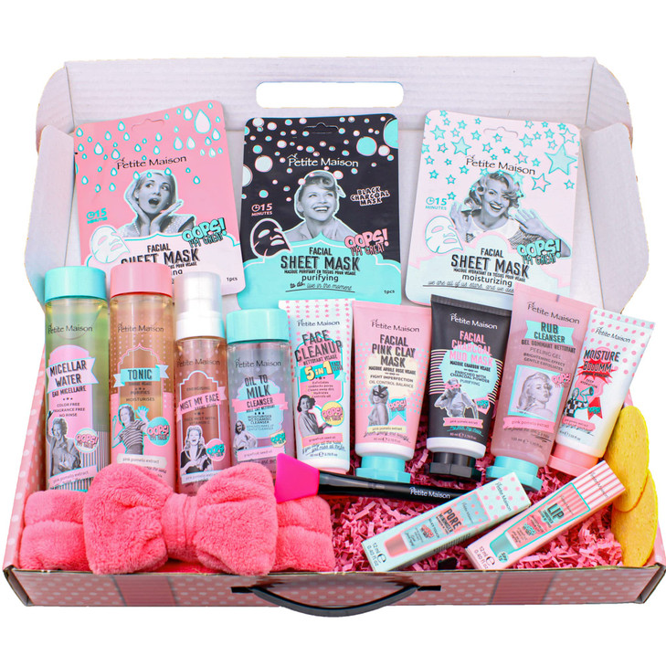 13Piece Pampering Gift Set for Teen Girls and Women Skincare Products in Stylish Gift Box Great Birthday and Facial Gift