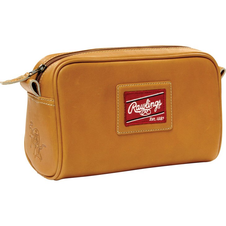 Rawlings Travel Kit Toiletry Bag Collection Genuine Leather Heart of the Hide Tan 10 W x 65 H x 4 D