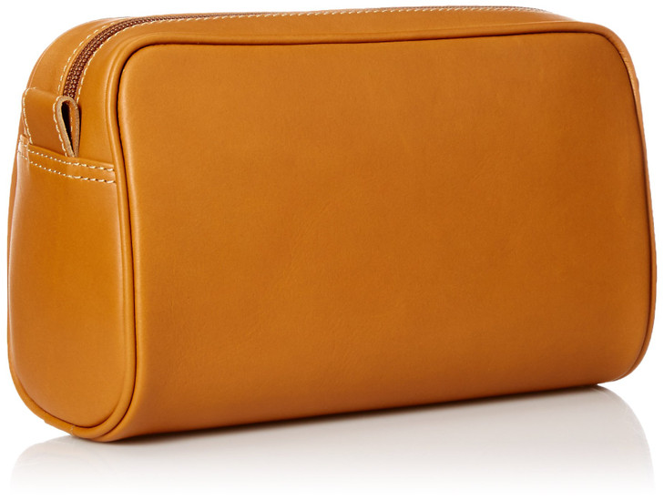 Rawlings Travel Kit Toiletry Bag Collection Genuine Leather Heart of the Hide Tan 10 W x 65 H x 4 D