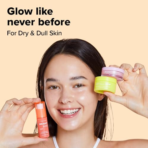 I DEW CARE Skin Care Set Vitamin To Glow Pack Kbeauty Facial Kit Hydrating Brightening Moisturizing Glow Set Vegan Trave