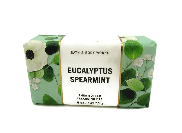 Bath & Body Works Shea Butter Cleansing Bar (Eucalyptus Mint)
