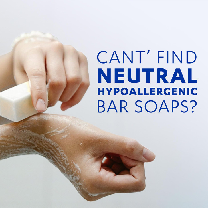 Grisi Neutral Hypoallergenic Bar Soap  Fragrance-Free & Dye-Free for Face & Body  Gentle Moisturizing Wash for Sensitive Skin  pH-Balanced Natural online at globaldelivered