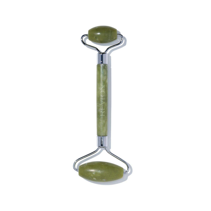 Revlon Jade Stone Face Roller DualSided Face Massager to Cool and DePuff Jade 1 Count