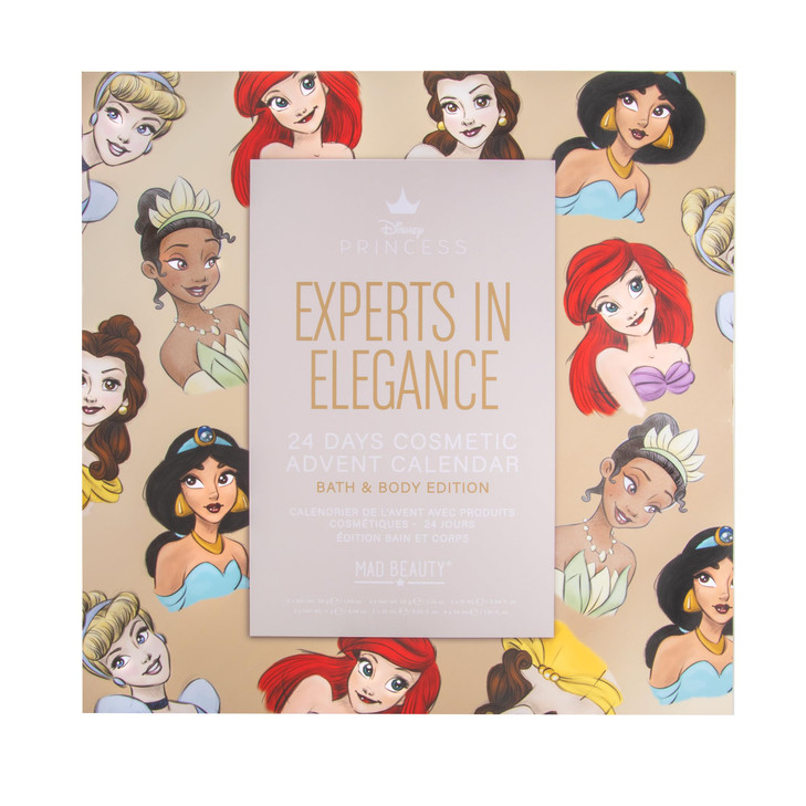 Mad Beauty Disney Princess 24Day Christmas Advent Calendar Includes Face Masks Skincare Bath and Beauty Products Cruelty