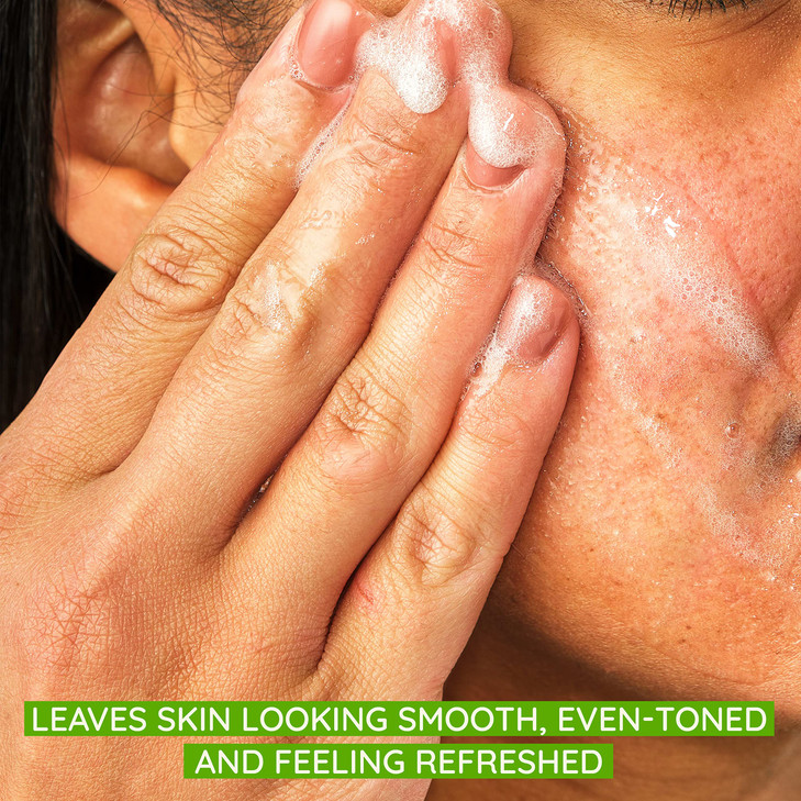 Aveeno Positively Radiant Skin Brightening Exfoliating Daily Facial Scrub Gentle with MoistureRich Soy Extract Helps Imp