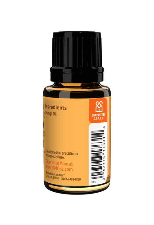 Rocky Mountain Oils Orange Essential Oil 100 Pure and Natural Aromatherapy Essential Oils for Diffusers Topical and Home