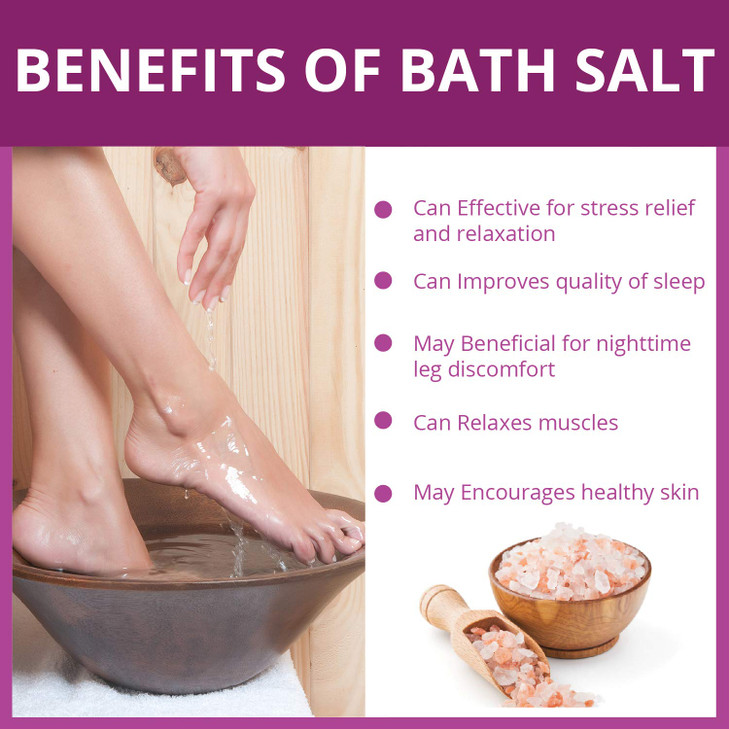 Natural Solution Himalayan Bath Salt BagSoften Moisturize Your SkinBath for Therapy 1 lbs