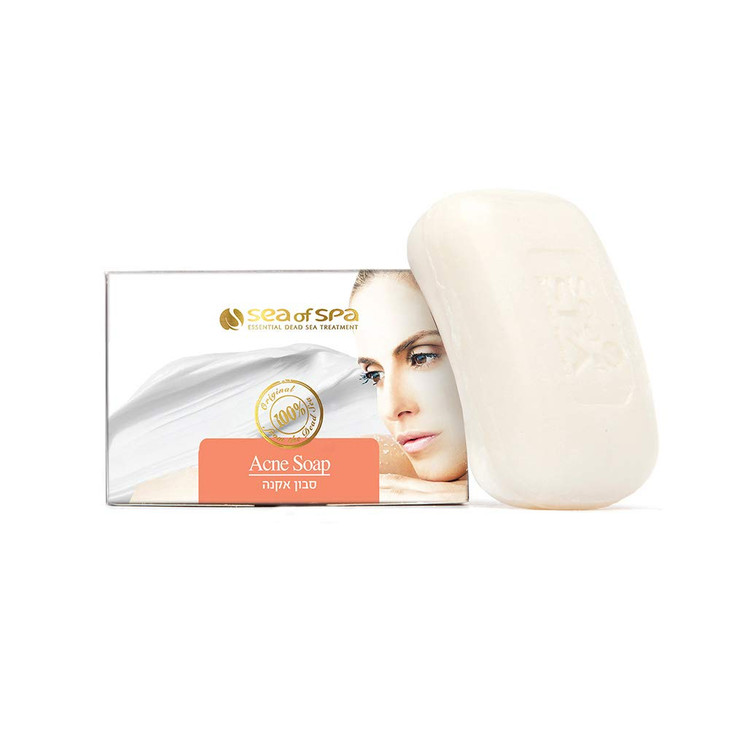 Acne Soap Sea of Spas rich Acne Soap is rich with natural Dead Sea black mud and minerals