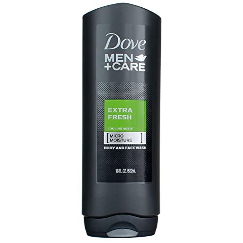 Dove Men Care Body and Face Wash Extra Fresh Clean Comfort 18 Oz