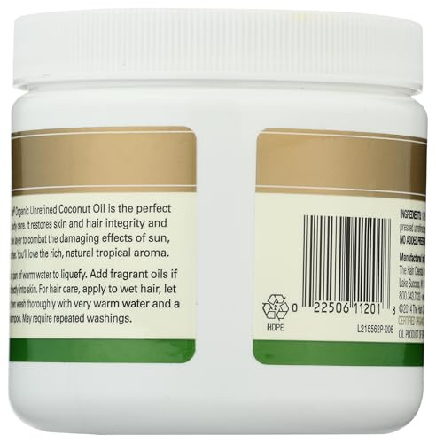Spectrum Essentials Organic Virgin Coconut Oil Unrefined 15 oz