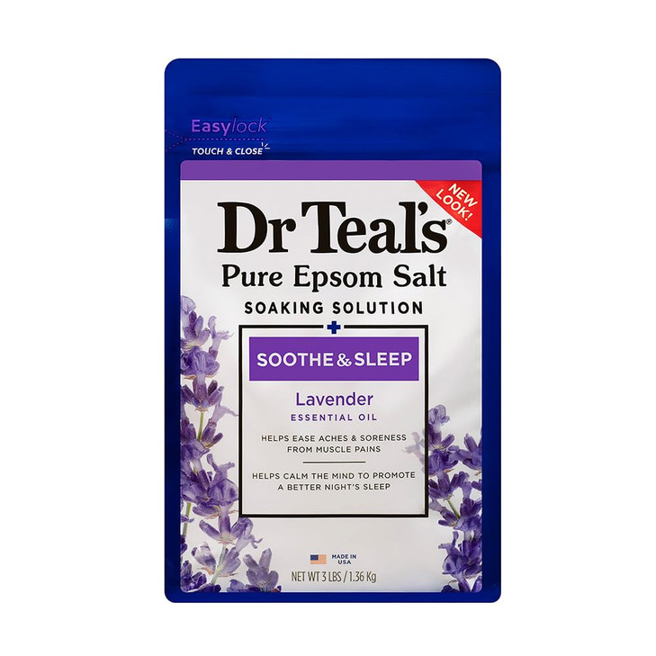 Advanced Dr Teals Lavendar Scented Epsom Salt 48 oz
