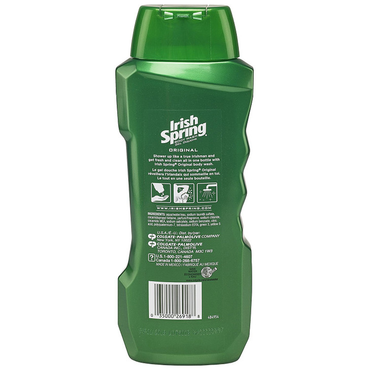 Irish Spring Body Wash Original 18 Fl Oz Pack of 1