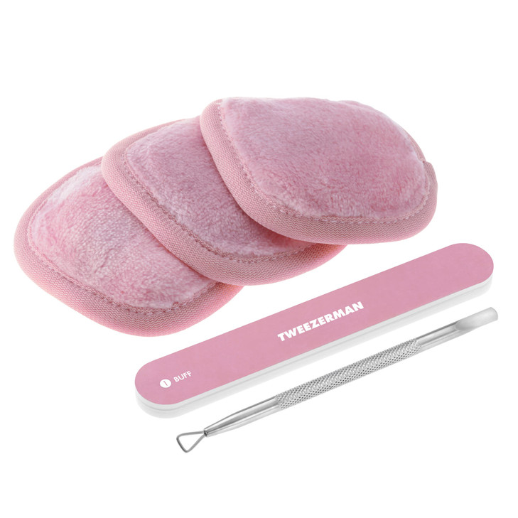 Tweezerman Tea Rose Polish Removal Cloths online at globaldelivered
