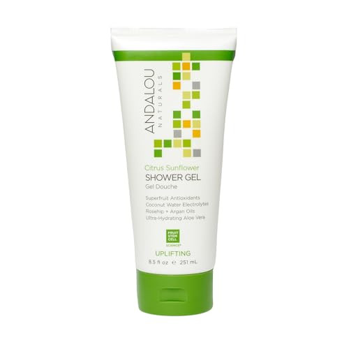 Andalou Naturals Citrus Sunflower Uplifting Shower Gel 85 Ounce