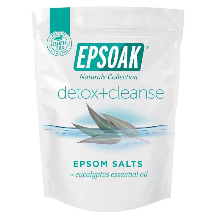 Epsoak Epsom Salt 2 lbs Detox Cleanse Bath Salts