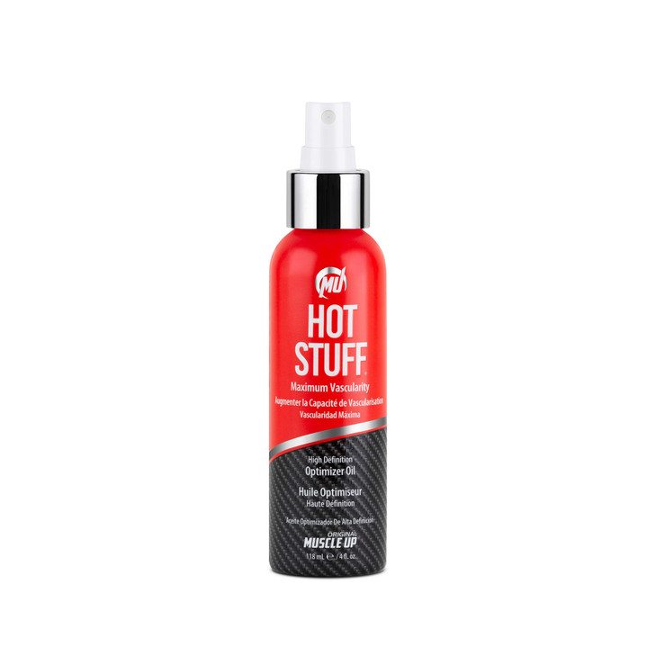 Pro Tan Hot Stuff Maximum Vascularity High Definition Optimizer Posing Oil 4 fl oz by Original Muscle Up