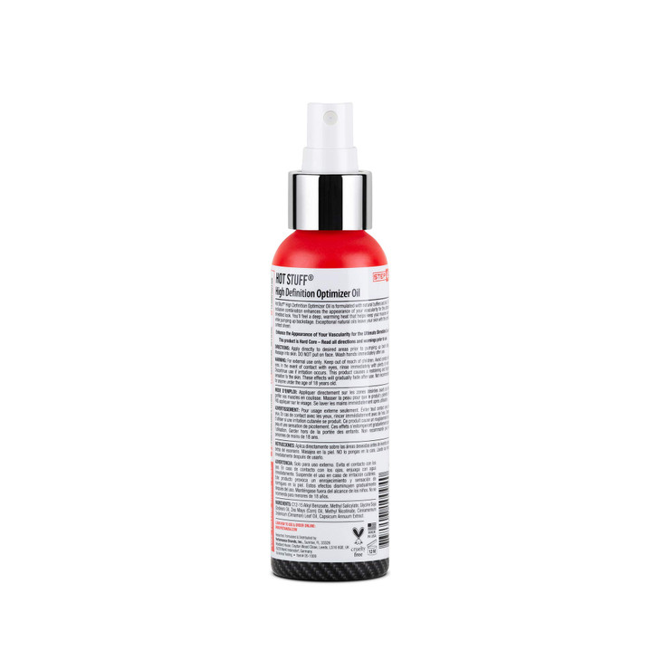 Pro Tan Hot Stuff Maximum Vascularity High Definition Optimizer Posing Oil 4 fl oz by Original Muscle Up