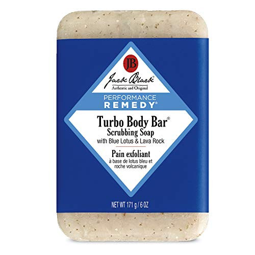 Jack Black Turbo Body Bar Scrubbing Soap 6 Ounce Pack of 1