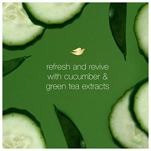 Dove Refreshing Body Wash Revitalizes and Refreshes Skin Cucumber and Green Tea Effectively Washes Away Bacteria While N