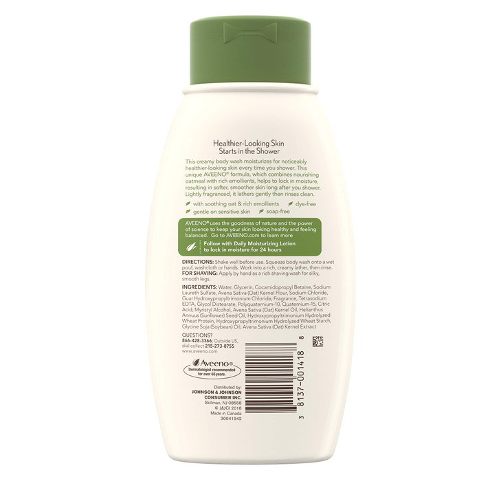 Aveeno Daily Moisturizing Body Wash 12 Fl Oz