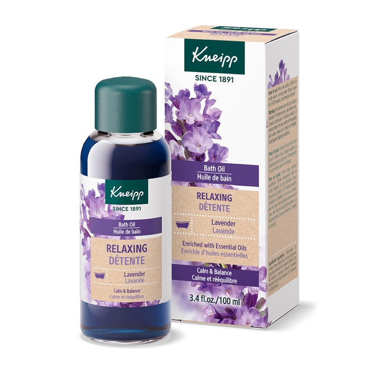 Kneipp Relaxing Lavender Bath Oil Good for Relaxation Any Time of Day Vegan 338 fl oz Up to 10 Baths