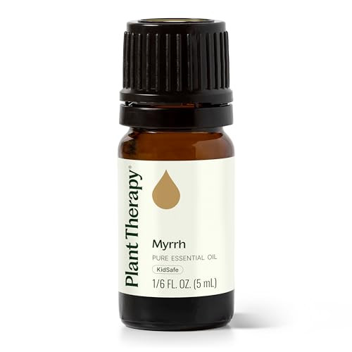Plant Therapy Myrrh Essential Oil 100 Pure Undiluted Natural Aromatherapy Therapeutic Grade 5 mL 16 oz
