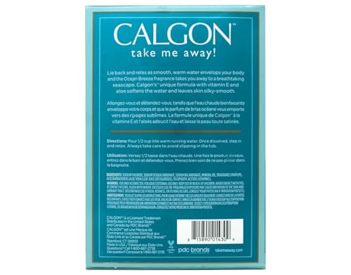 Calgon UltraMoisturizing Bath Beads Ocean Breeze 30 Ounce