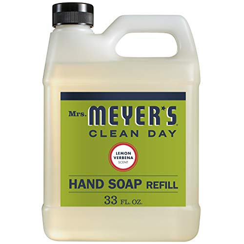 MRS MEYERS CLEAN DAY Liquid Hand Soap Refill Lemon Verbena 33 Fluid Ounce