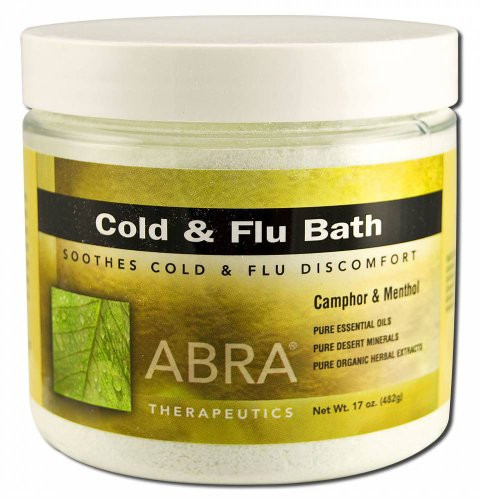 Cold Flu Bath Soothes Cold Flu Discomfort 17 ozAbra Therapeutics