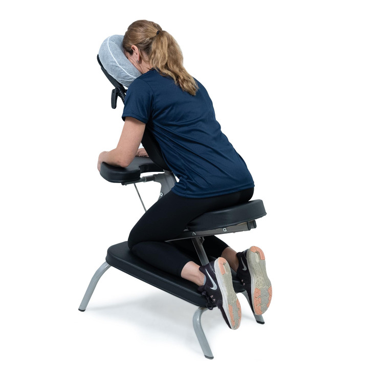 EarthLite Fitted Disposable Face Cradle Covers MedicalGrade Soft NonSticking Massage Headrest Covers for Massage Tables